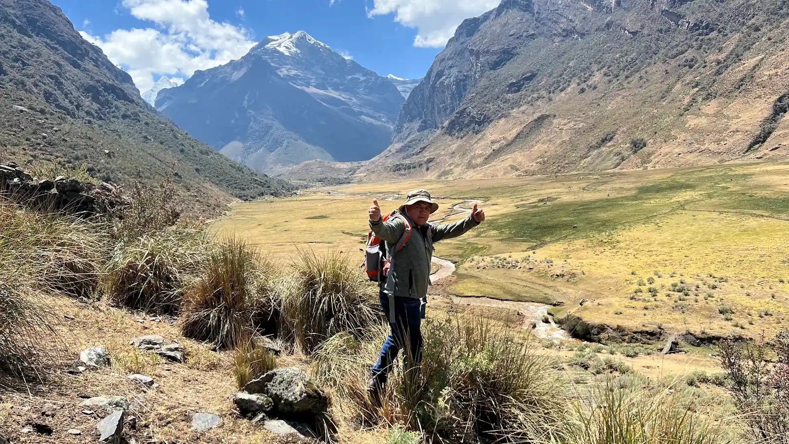 Ein Tag in der Cordillera Blanca, abends zurück in Huaraz