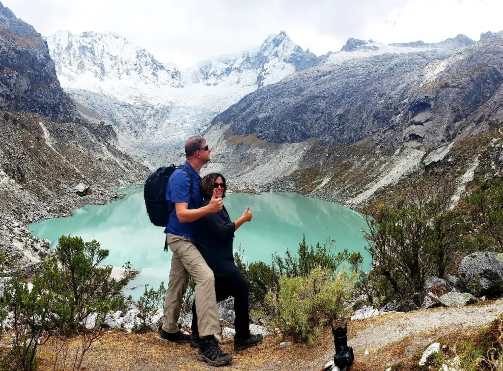 Valle de Llaca y glaciar del Ranrapalca
