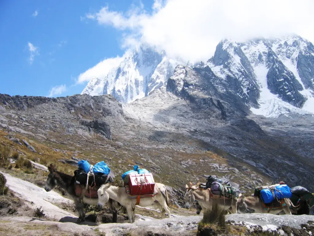 Travesías de la Cordillera Blanca