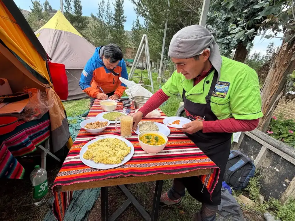 Organización de Desayuno Nutricional de Alta Montaña