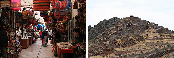 Pisac-Fortress-Colourful-Market