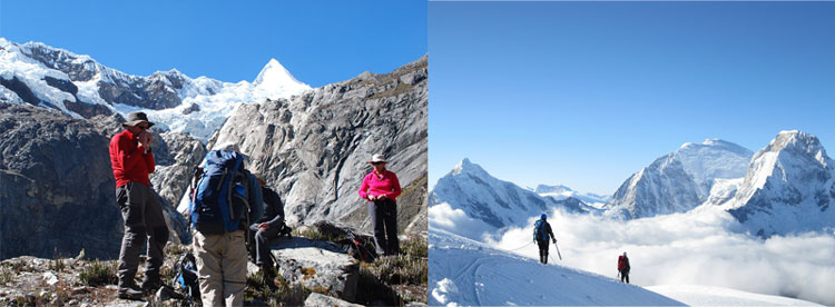 Peru, treks, climbs, hiking, - alpamayo-circuit-climb-pisco