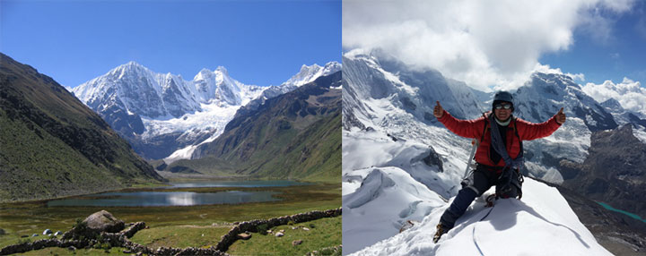 Peru, treks, climbs, hiking, - cordillera-huayhuash-climb-ishinca