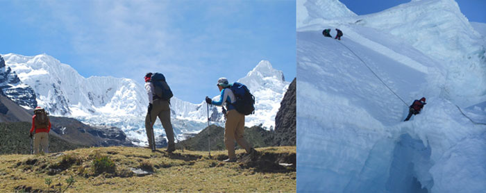 Peru, treks, climbs, hiking, - trek-to-quillqueyhuanca-climb-ishinca-tocllaraju