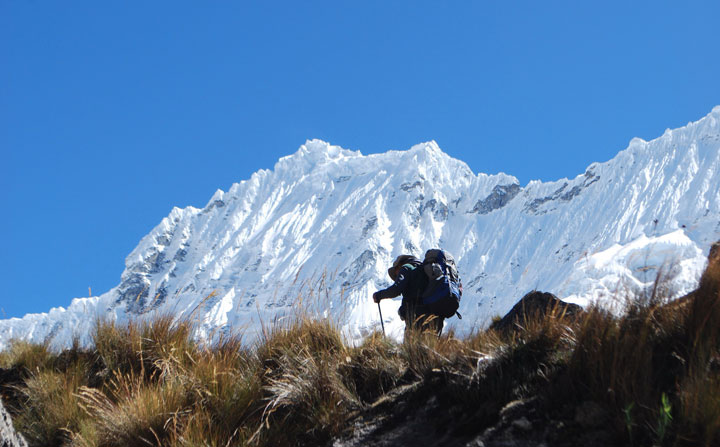 Peru, treks, climbs, hiking, - santa-cruz-trek-on-Punta-Union-pass