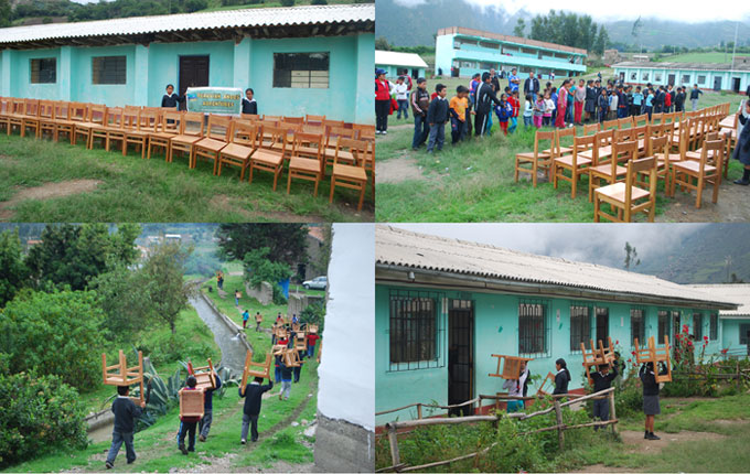 2013: Chairs for Cashapampa School